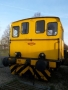 locomotief deutz diesel motor met 2 platte wagons